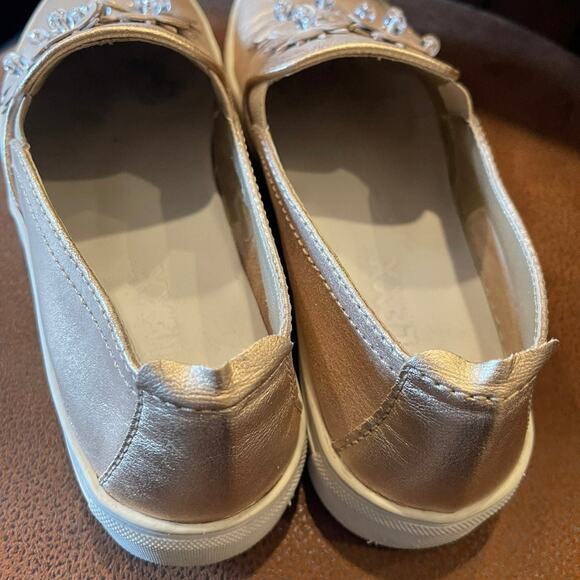 Flexx sneak blossom sneakers size 8 metallic blush - Picture 14 of 15